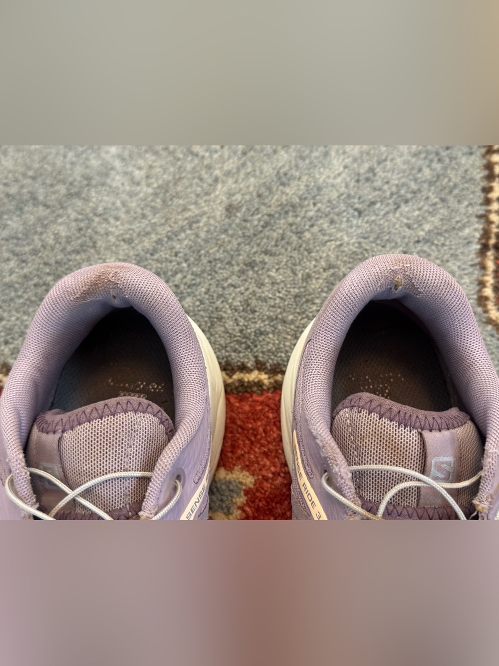 Salomon XT-6 lavender Purple trail running sneakers - Picture 7 of 8